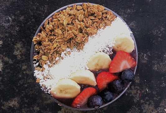 Acai Summer Smoothie Bowl Recipe - Happy Gut Kitchen -