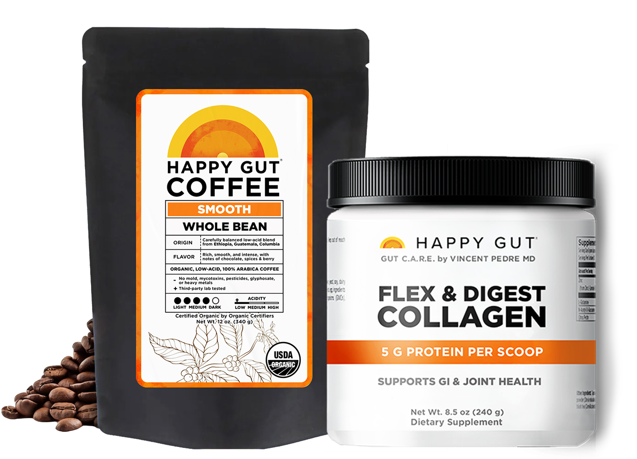 Happy Gut Transformation Pack (Whole Bean) (Collagen)