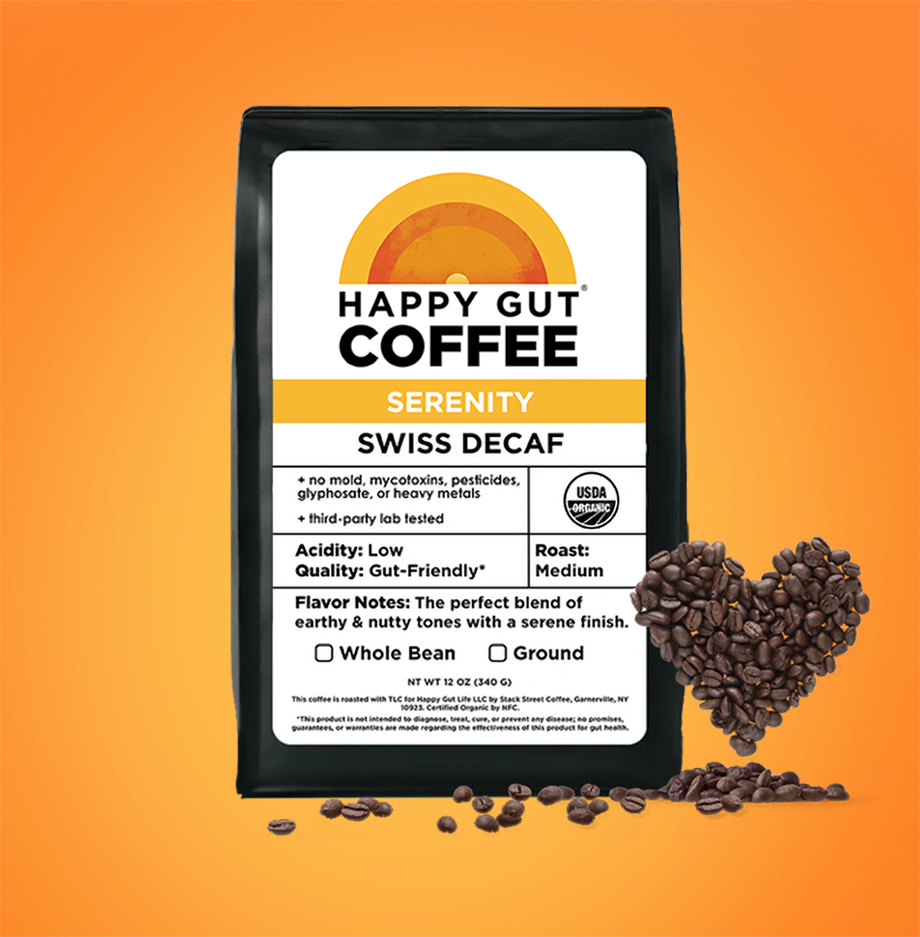 HAPPY GUT Coffee - SERENITY - SWISS DECAF