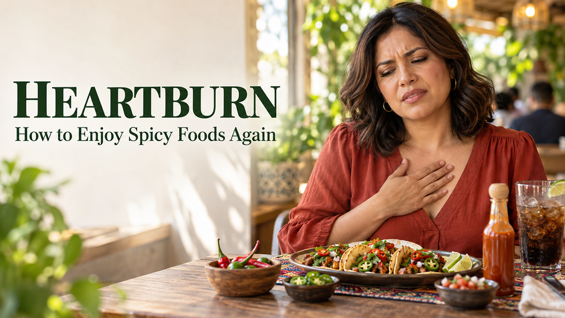 Heartburn — How to Enjoy Spicy Foods Again… and Put the Fire Out in Your Gut!
