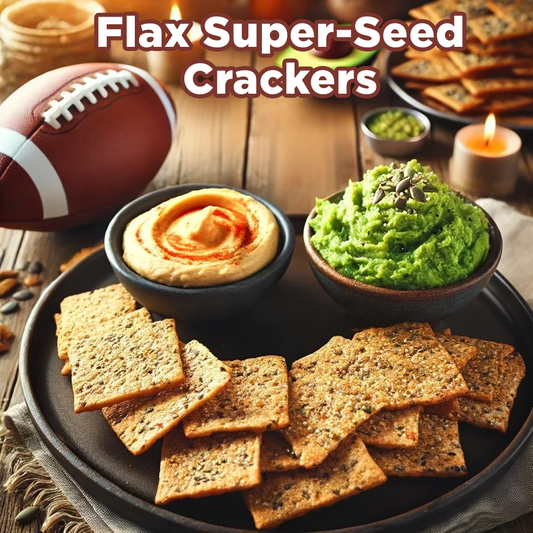 Flax Super-Seed Crackers