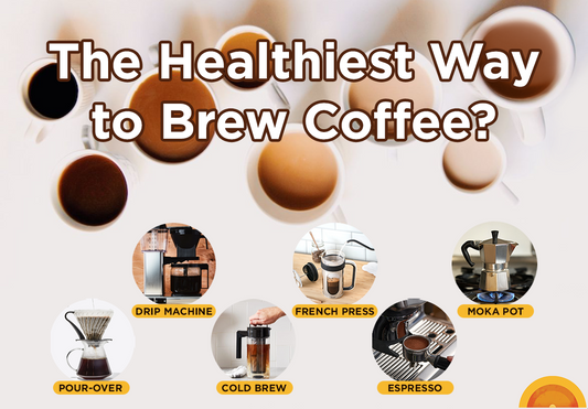 The healthiest way to brew coffee?