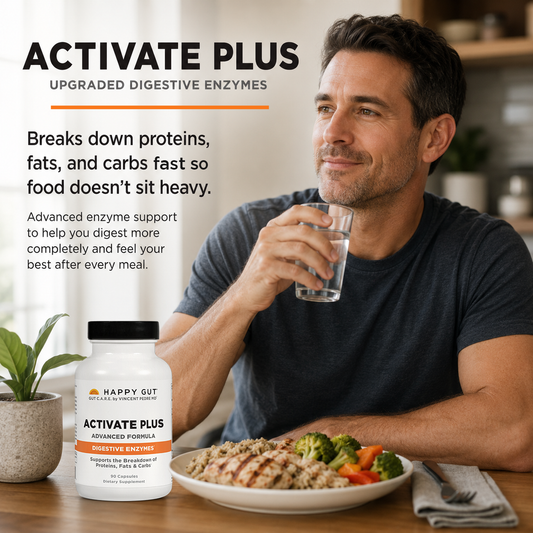 Stop the Post-Meal Bloat | Activate Plus | Upgraded Digestive Enzymes