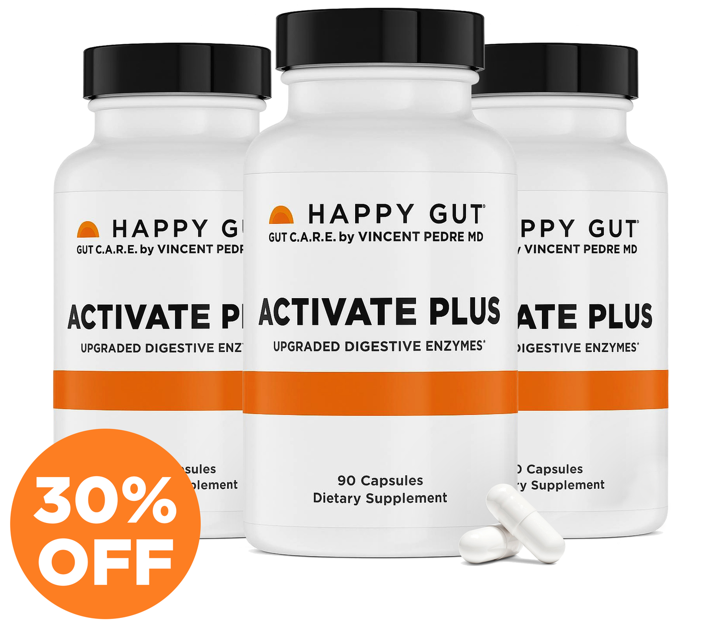3x ACTIVATE PLUS | Complete Digestive Enzymes