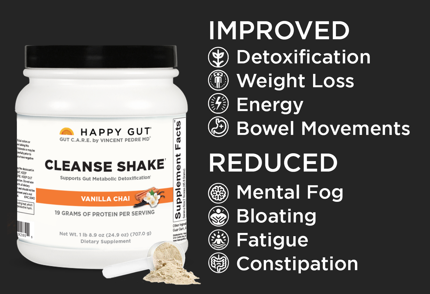 CLEANSE SHAKE | Gut Detox Support