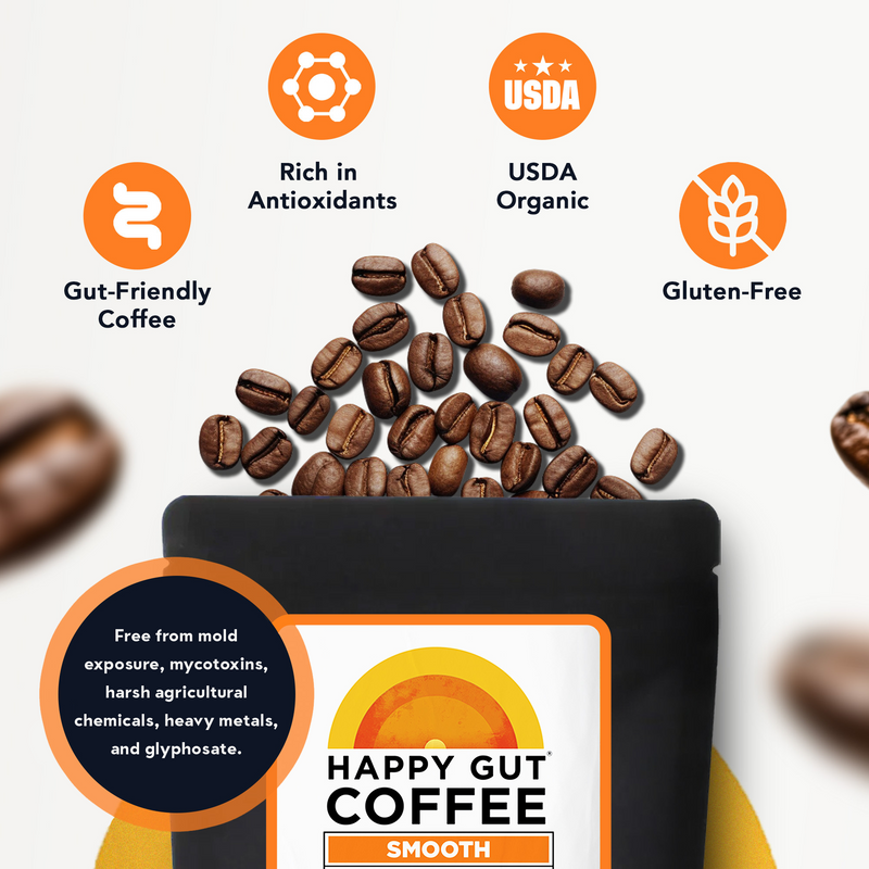 Enjoy Coffee Without Bloating, Acid Reflux, or Jitters