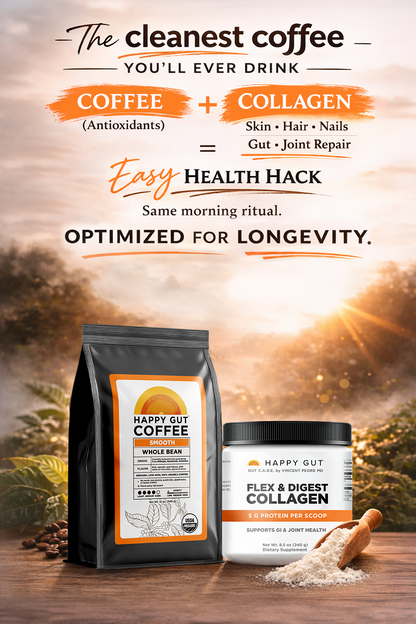 Happy Gut Coffee + Flex&Digest Collagen
