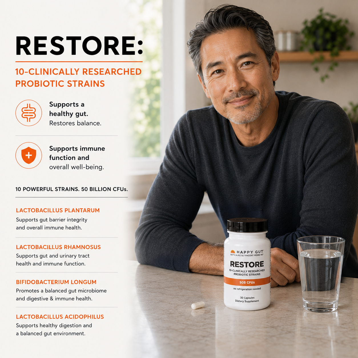 RESTORE | 50B CFU Probiotic