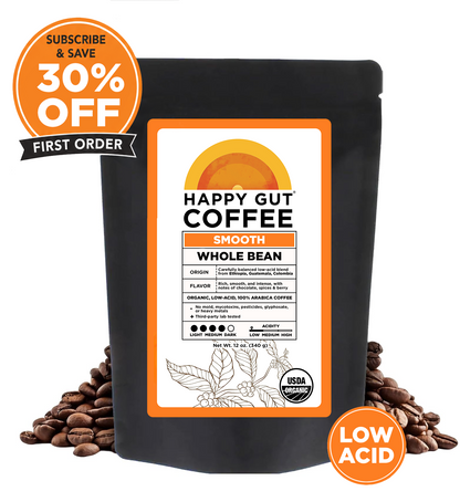Enjoy Coffee Without Bloating, Acid Reflux, or Jitters