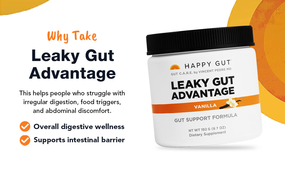 HAPPY GUT® LEAKY GUT ADVANTAGE Supports Gastrointestinal Health – Happy Gut Life