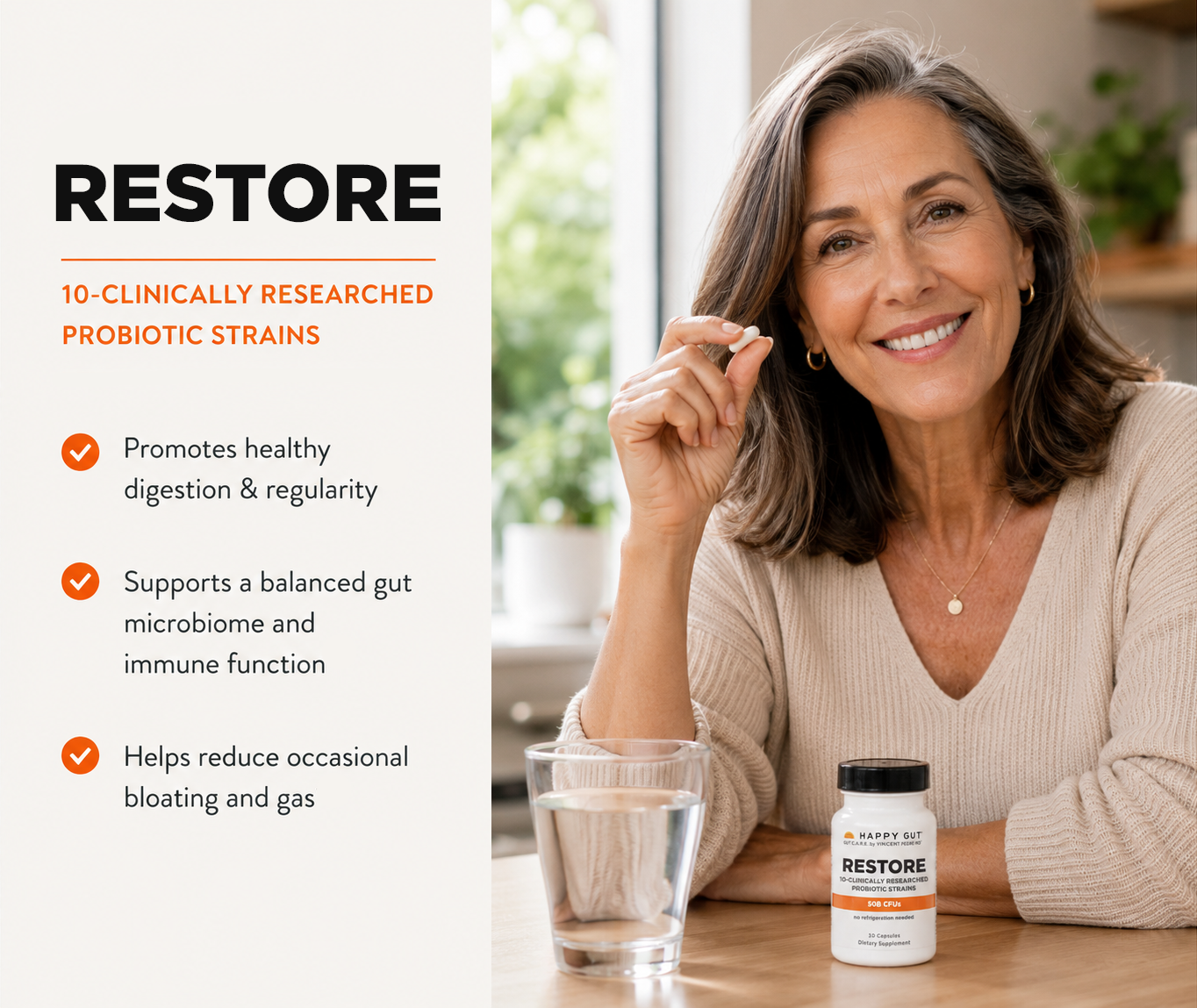 RESTORE | 50B CFU Probiotic