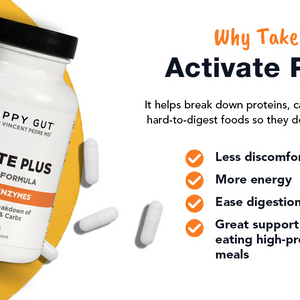 Stop the Post-Meal Bloat | Activate Plus | Upgraded Digestive Enzymes
